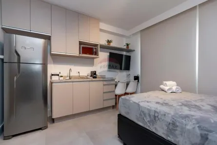 Apartamento com 1 Quarto para alugar, 23m² no Santo Amaro, São Paulo