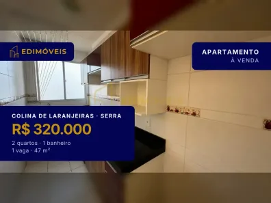 Apartamento com 2 Quartos à venda, 47m² no Colina de Laranjeiras, Serra