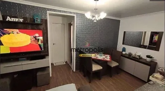 Apartamento com 2 Quartos à venda, 47m² no Parque São Vicente, Mauá