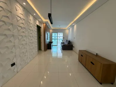 Apartamento com 2 Quartos para alugar, 80m² no Aviação, Praia Grande