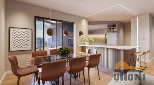 Apartamento com 3 Quartos à venda, 91m² no Cabral, Curitiba