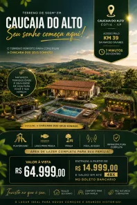 Lote/Terreno à venda, 500m² no dos Pereiras (Caucaia do Alto), Cotia