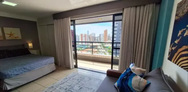 Flat com 1 Quarto à venda, 53m² no Meireles, Fortaleza