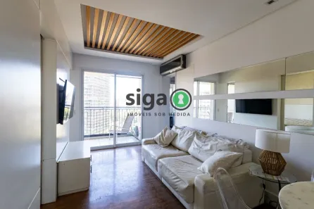 Apartamento com 1 Quarto para alugar, 50m² no Vila Nova Conceição, São Paulo