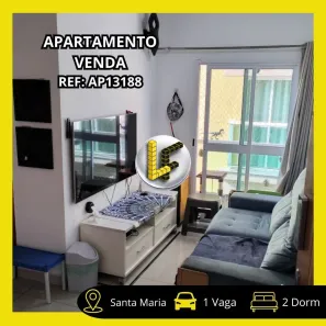 Apartamento com 2 Quartos à venda, 42m² no Santa Maria, Santo André