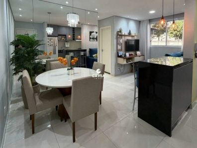 Apartamento com 2 Quartos à venda, 46m² no Areia Branca, Santos