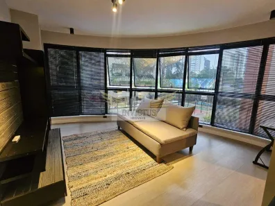 Apartamento com 1 Quarto para alugar, 98m² no Jardim, Santo André