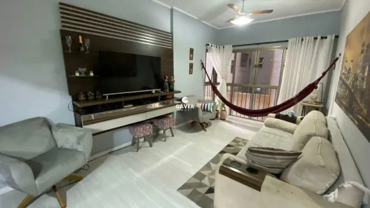 Apartamento com 3 Quartos para alugar, 122m² no Itararé, São Vicente