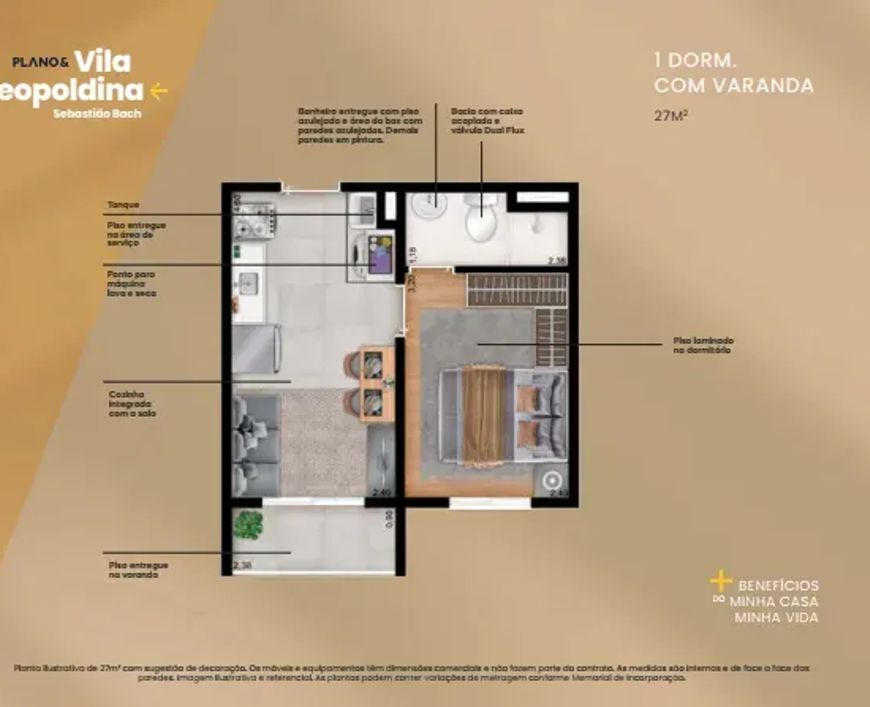 PLANO E VILA LEOPOLDINA - CARLOS WEBER no Vila Leopoldina, São Paulo