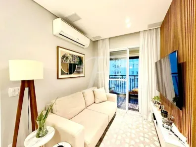 Apartamento com 2 Quartos para alugar, 62m² no Marapé, Santos