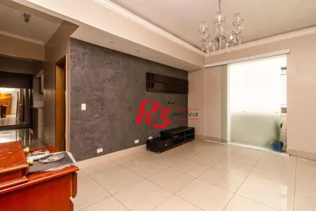 Apartamento com 2 Quartos para alugar, 85m² no Boqueirão, Santos