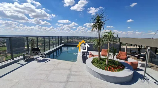 Apartamento com 1 Quarto para alugar, 40m² no Jardim Paulistano, São José do Rio Preto