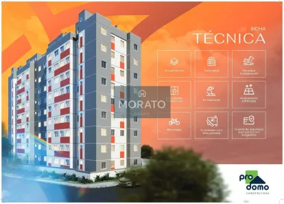 Apartamento com 1 Quarto à venda, 35m² no Guarani, Belo Horizonte