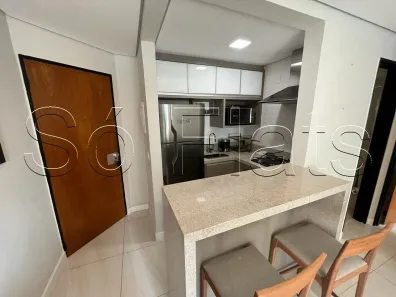 Apartamento com 1 Quarto para alugar, 37m² no Cerqueira César, São Paulo