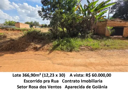 Lote/Terreno à venda, 366m² no Rosa dos Ventos, Aparecida de Goiânia