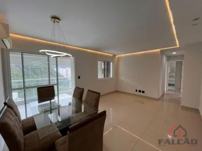 Apartamento com 3 Quartos para alugar, 98m² no Marapé, Santos