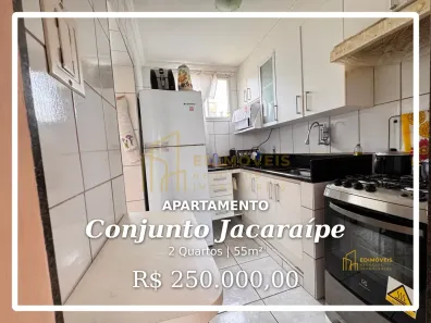 Apartamento com 2 Quartos à venda, 55m² no Conjunto Jacaraípe, Serra