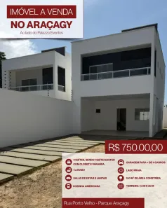 Apartamento com 3 Quartos à venda, 150m² no Araçagy, São José de Ribamar