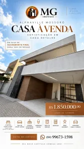Casa de Condomínio com 3 Quartos à venda, 200m² no Nova Betânia, Mossoró