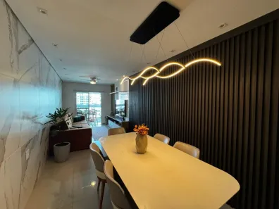 Apartamento com 2 Quartos para alugar, 88m² no Caiçara, Praia Grande