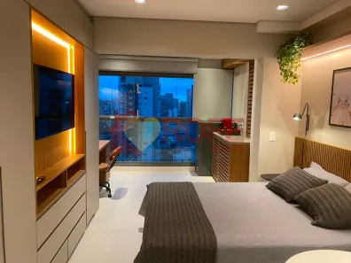 Apartamento com 1 Quarto para alugar, 30m² no Santo Amaro, São Paulo