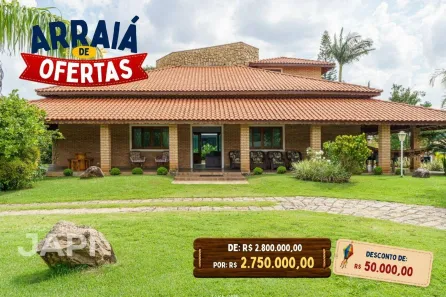 Fazenda/Sítio com 5 Quartos à venda, 933m² no Chácaras Do Guacuri, Itupeva