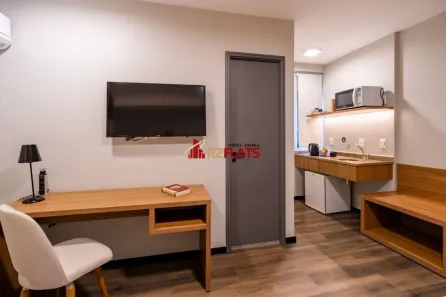 Flat com 1 Quarto à venda, 28m² no Cerqueira César, São Paulo