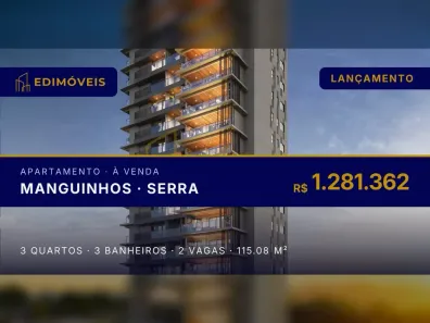 Apartamento com 3 Quartos à venda, 115m² no Manguinhos, Serra