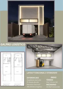Galpão/Depósito/Armazém para venda ou aluguel, 120m² no Macuco, Santos