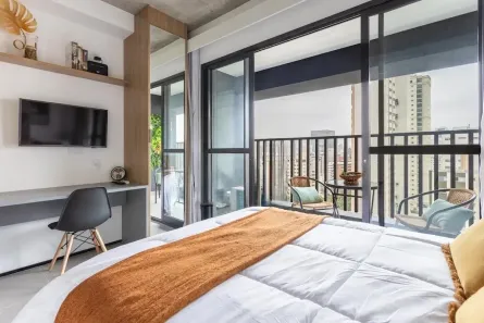 Apartamento com 1 Quarto à venda, 24m² no Brooklin Paulista, São Paulo