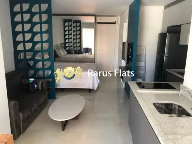 Flat com 1 Quarto para alugar, 34m² no Indianópolis, São Paulo