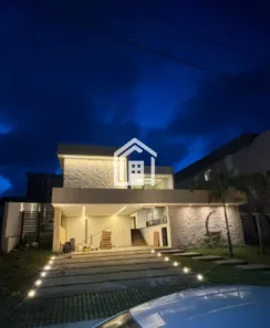 Casa de Condomínio com 4 Quartos à venda, 280m² no Alphaville (Abrantes), Camaçari