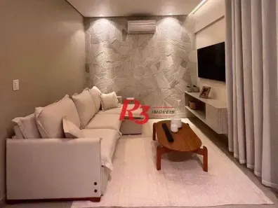 Apartamento com 1 Quarto à venda, 55m² no Vila Mathias, Santos