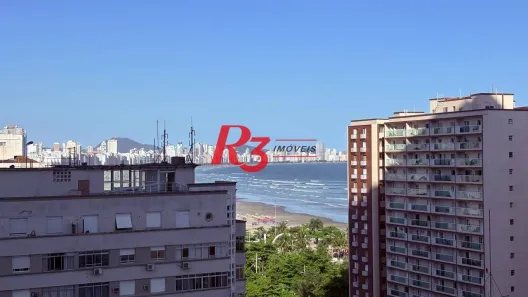 Apartamento com 3 Quartos para alugar, 101m² no José Menino, Santos