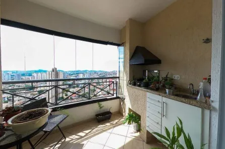 Apartamento com 3 Quartos à venda, 84m² no Vila Assunção, Santo André
