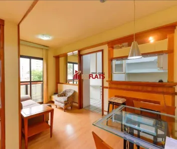 Flat com 1 Quarto para alugar, 45m² no Jardim Paulista, São Paulo