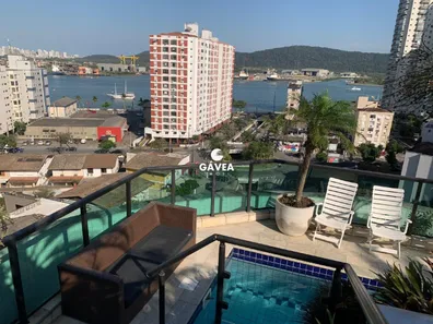 Cobertura com 6 Quartos à venda, 600m² no Ponta da Praia, Santos