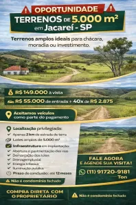 Lote/Terreno à venda, 5000m² no Centro, São José dos Campos