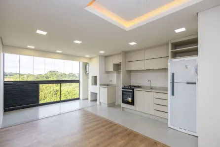 Apartamento com 2 Quartos para alugar, 46m² no Campo Comprido, Curitiba