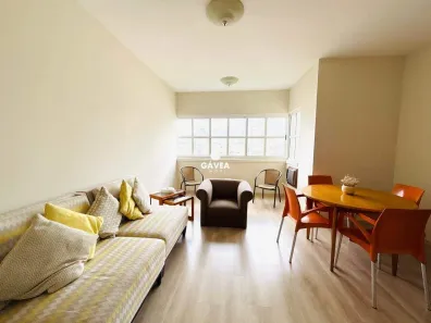 Apartamento com 2 Quartos para alugar, 69m² no Gonzaga, Santos