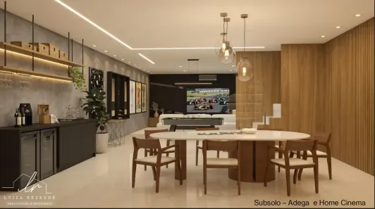 Casa de Condomínio com 3 Quartos à venda, 308m² no Granja Marileusa, Uberlândia