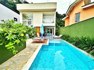 Casa de Condomínio com 5 Quartos à venda, 294m² no Balneário Praia do Pernambuco, Guarujá