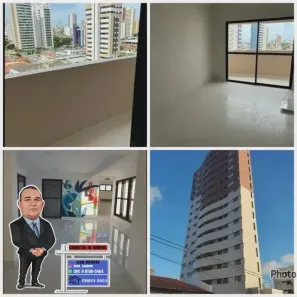 Apartamento com 3 Quartos para alugar, 75m² no Lagoa Nova, Natal