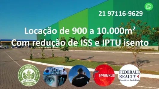 Galpão/Depósito/Armazém para alugar, 1838m² no Vila Avante, Queimados