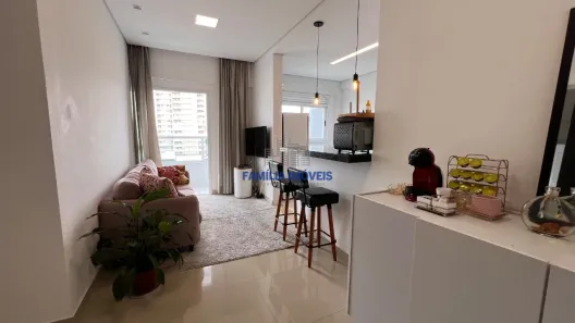 Apartamento com 2 Quartos para alugar, 65m² no Vila Mathias, Santos