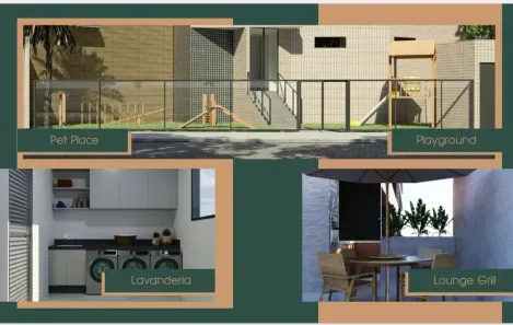 Apartamento com 1 Quarto à venda, 18m² no , Tamandaré