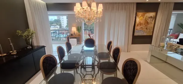 Apartamento com 3 Quartos para alugar, 226m² no Moema, São Paulo