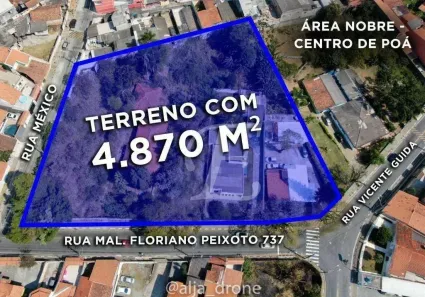 Lote/Terreno à venda, 4870m² no Centro, Poá