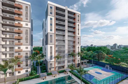 Apartamento com 2 Quartos à venda, 73m² no Santa Terezinha, Paulínia