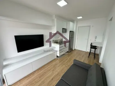 Apartamento com 1 Quarto para alugar, 31m² no Indianópolis, São Paulo